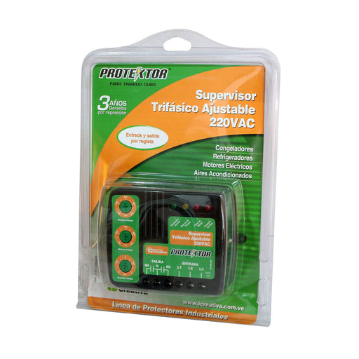 Protector A/A 220V/3F Digital Gi208S Genius1 Gente