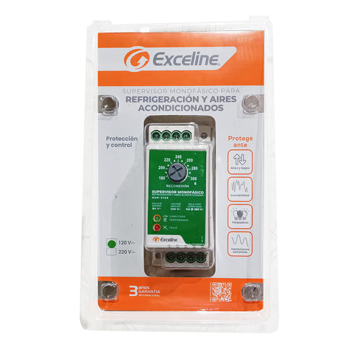 Protector A/A C/Salida De Control Regleta 120V/1F Gsm-C120 Gente