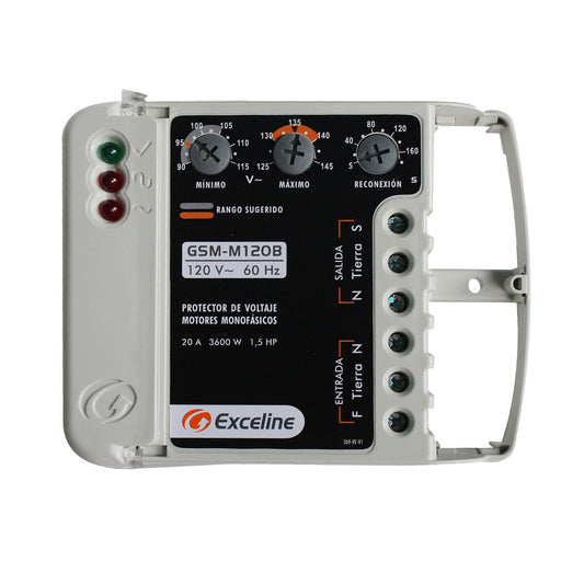 Protector Para Motor Regleta-Toma 110V Gsm-M120B Gente