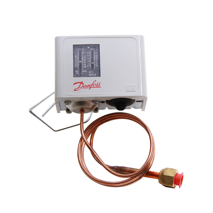 Presostato Baja  R/Automatico Dif F-22/12 C/Capilar Kp1 Danfoss