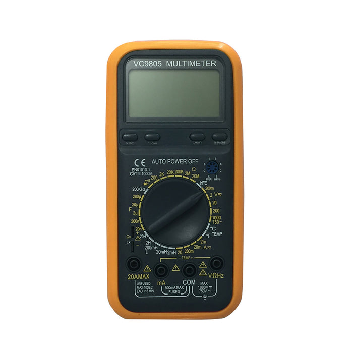 Multimetro Digital (Cap, Volt, Amp, Temp, Term) Vc98