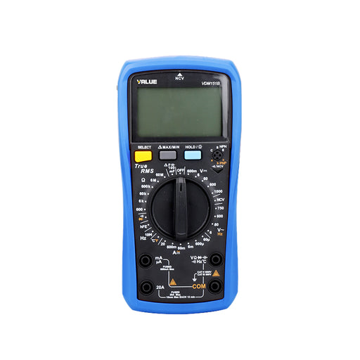 Multimeter Digital (Cap, Volt, Amp, Temp) Vdm151B Value
