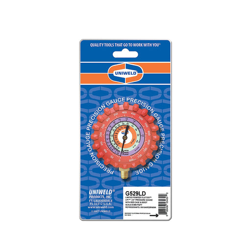 Reloj  Manometro 2.5" Alta R410A/R22/R404A G529Ld-5 Uniweld