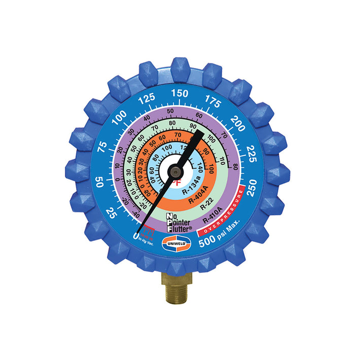 Reloj  Manometro 3-1/8" Baja R410/R22/R404/R134 G430Nd-5 Uniweld