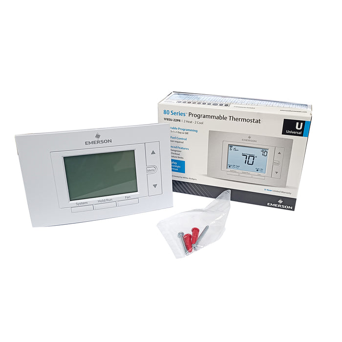 Termostato Digital 5" 2 Etapa Programable 1F85U-22Pr White Rodgers