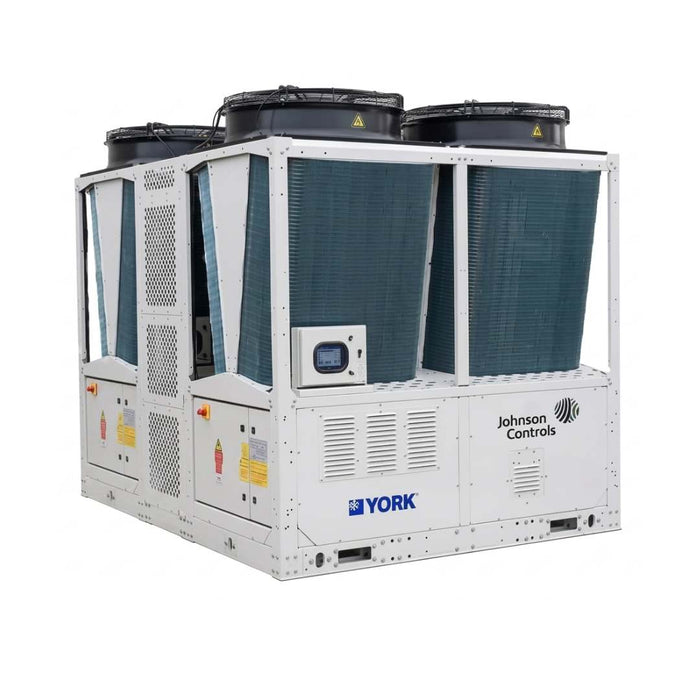 CHILLER ENFRIADO POR AIRE 35TON COMPRESOR SCROLL INVERTER CONDENSADOR MICROCHANEL R454B 460/3F YMAE0035 YORK